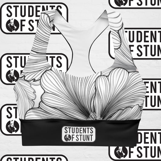 SoStunt Floral Longline sports bra